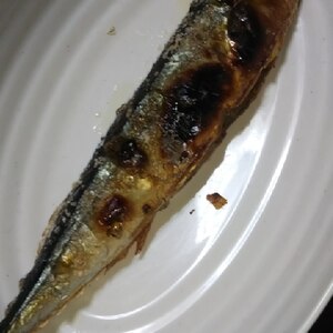 秋の味覚！ふっくら秋刀魚の塩焼き